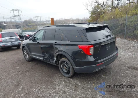 2020 Ford Explorer Xlt из США, поврежденный, VIN 1FMSK8DH3LGA72402